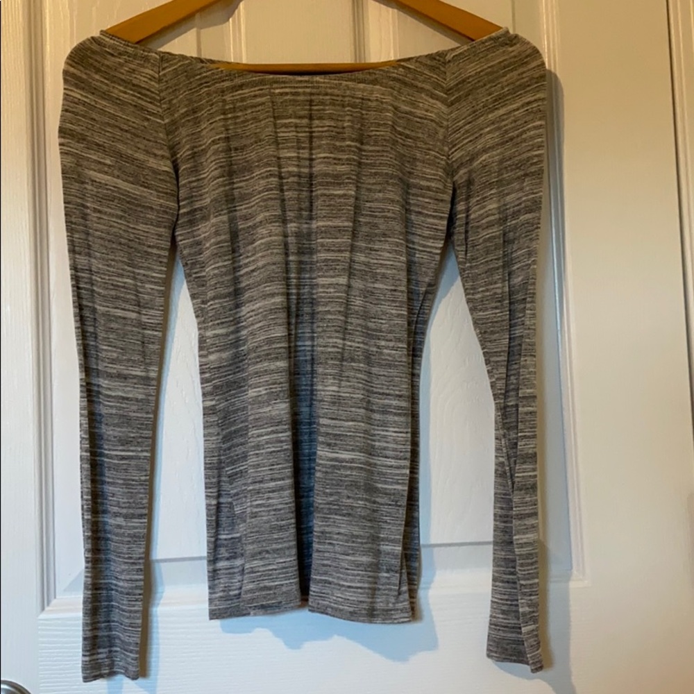 Heather Grey Dynamite long sleeve